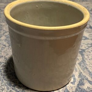 Cream Ceramic Planter